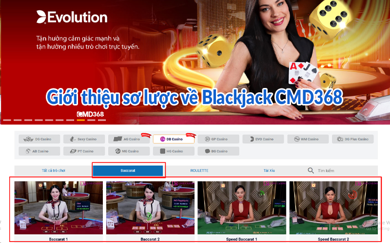 Cách cược Blackjack CMD368 - Kinh nghiệm quý báu từ bet thủ 1 Giới thiệu sơ lược về Blackjack CMD368